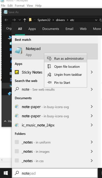 Map Localhost To Domain Name Windows How To Set A Custom Domain Name On A Localhost (Windows 10) | By Ecompile